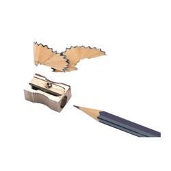 Marbig Pencil Sharpener 1-Hole Metal Wedge