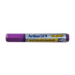 Artline 579 Whiteboard Marker 5mm Chisel Nib Purple - Sold Each (12 per Box)