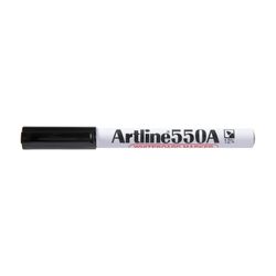 Artline 550A Whiteboard Marker 1.2mm Bullet Nib Black Box 12