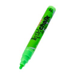 Texta Liquid Chalk Marker Dry Wipe Green 4mm - Sold Each (12 per Box)