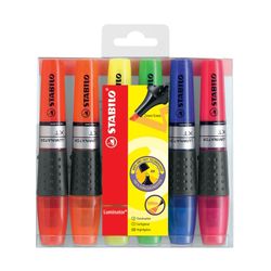 Stabilo Luminator Highlighter Assorted Wallet 6