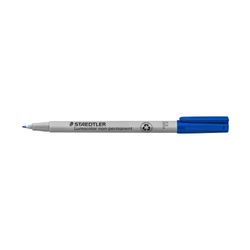 Staedtler Lumocolor Non Permanent Fine Marker 316 Blue Box 10