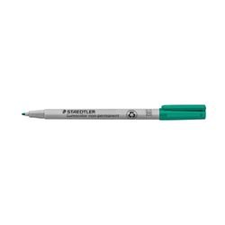 Staedtler Lumocolor Non Permanent Medium Marker 315 Green Box 10