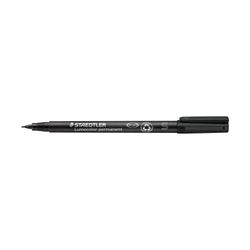 Staedtler Lumocolor Permanent Super Fine Marker 313 Black Box 10