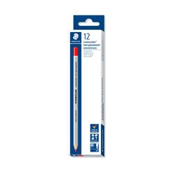 Staedtler Lumocolor Non-Permanent Omnichrom Pencil Red Box 12
