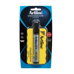 Artline 577 Whiteboard Marker 3mm Bullet with Magnetic Eraser