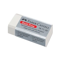 Faber-Castell Eraser Dust Free Medium - Sold Each (30 per box)