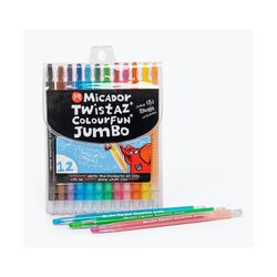 Micador Crayon Twistaz CRM700 Jumbo Pk12