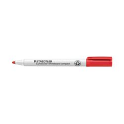 Staedtler Lumocolor 341 Whiteboard Marker Bullet Red Box 10