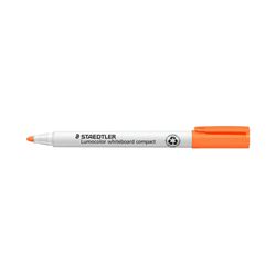 Staedtler Lumocolor 341 Whiteboard Marker Bullet Orange Box 10