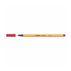 Stabilo Point 88 Fineliner Pen Red Box 10