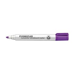 Staedtler Lumocolor 351 Whiteboard Marker Bullet Purple - Sold Each (10 per box)