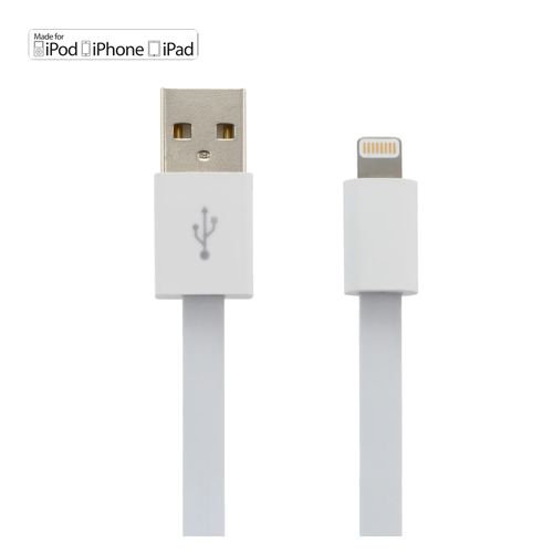 Moki Lightning to USB SynCharge Cable 90cm White