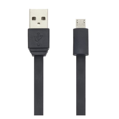 Moki MicroUSB to USB SynCharge Cable 90cm Black