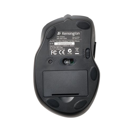 Kensington Pro Fit Mouse Wireless Full Size Black