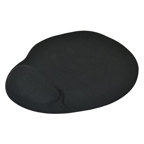 Italplast Mouse Pad I14 With Gel Wrist Support Black 255x215mm