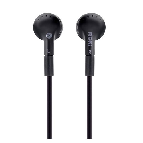 Moki Noise Isolation Earphones Black