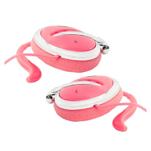 Moki Clip-on Earphones Pink