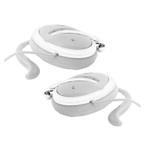 Moki Clip-on Earphones White