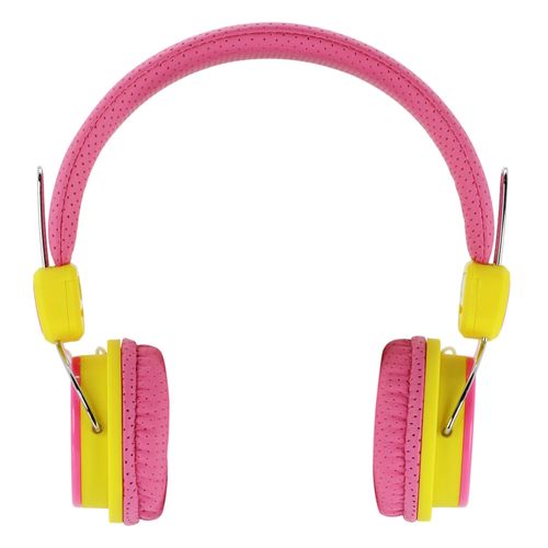 Moki Kid Safe Volume Limited Headphones Pink/Yellow