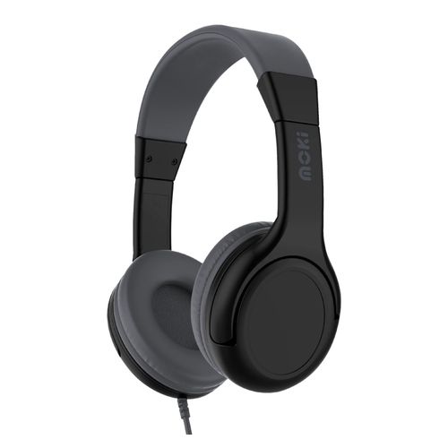 Moki Volume Limited Headphones For Kids Grey