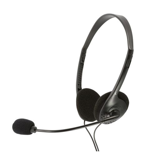 Moki Lite Headphones + Boom Microphone Black