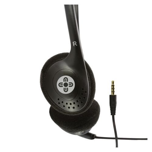 Moki Lite Headphones + Boom Microphone Black