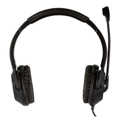 Moki USB Headphones + Boom Microphone Black