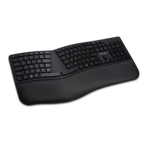 Kensington Keyboard Dual Wireless Ergo Black