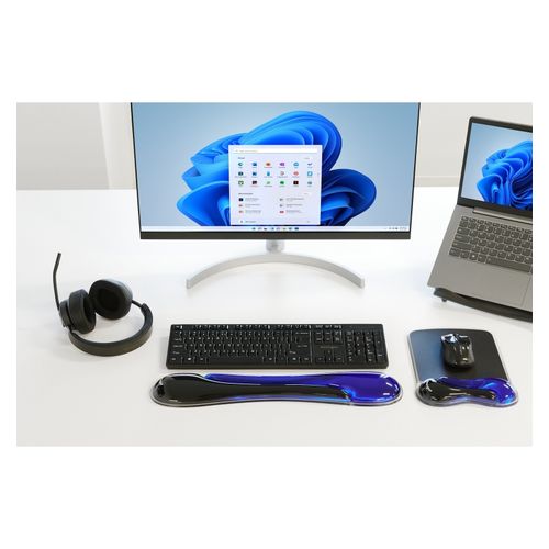 Kensington Keyboard Wrist Rest Gel Blue/Black
