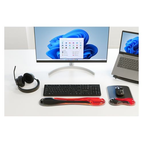 Kensington Keyboard Wrist Rest Gel Red/Black