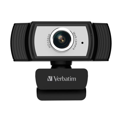 Verbatim 1080P Webcam Full Hd Black/Silver