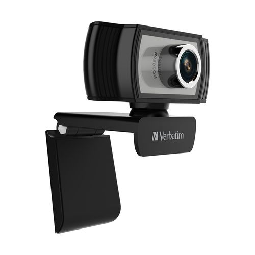 Verbatim 1080P Webcam Full Hd Black/Silver