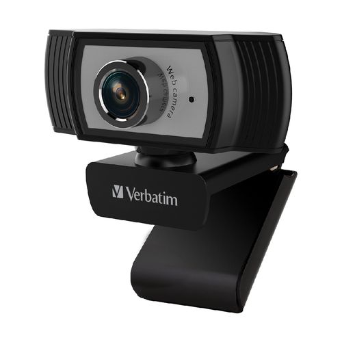 Verbatim 1080P Webcam Full Hd Black/Silver