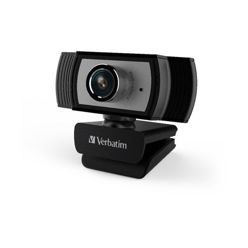 Verbatim 1080P Webcam Full Hd Black/Silver