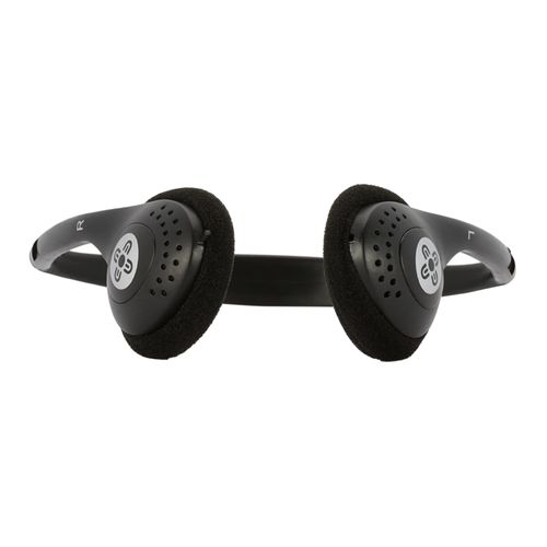Moki Lite Headphones + Volume Control Black