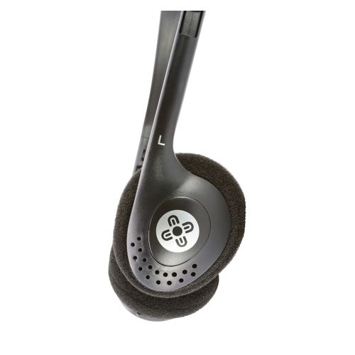 Moki Lite Headphones + Volume Control Black