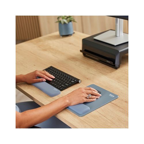 Fellowes Breyta Mousepad Wrist Rest Marine