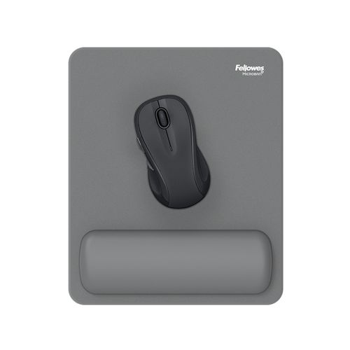Fellowes Breyta Mousepad Wrist Rest Grey