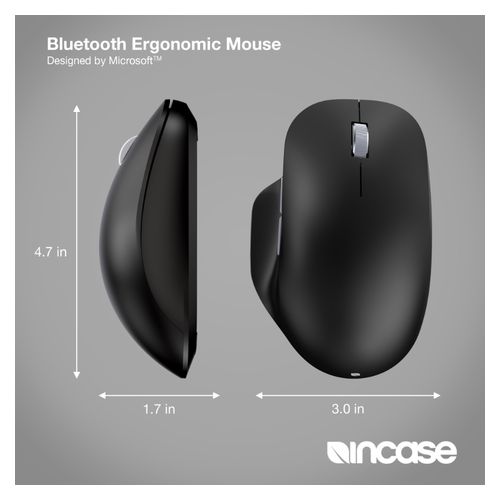 Incase Bluetooth Ergonomic Mouse Black
