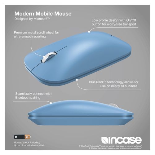 Incase Modern Mobile Mouse Sapphire
