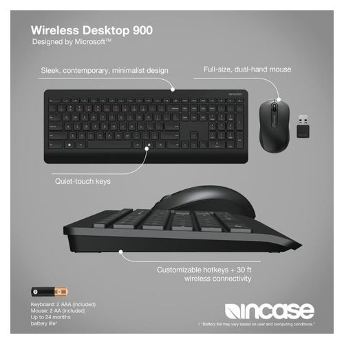 Incase Wireless Desktop 900 Black