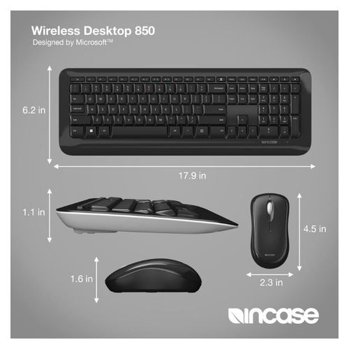 Incase Wireless Desktop 850 Black
