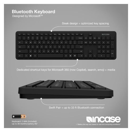 Incase Bluetooth Keyboard Black