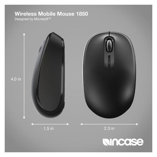 Incase Wireless Mobile Mouse 1850 Black