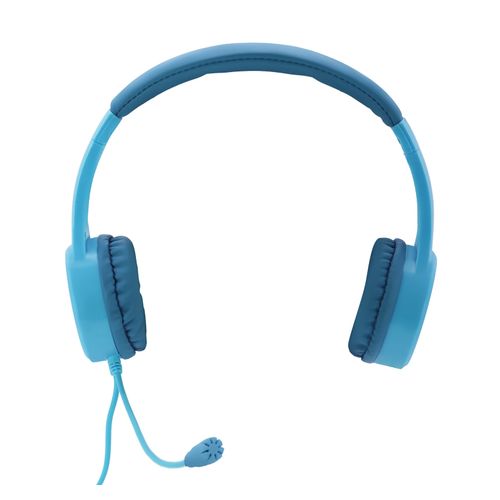 Moki Chatzone Wired Headphone + Boom Mic Blue/Blue