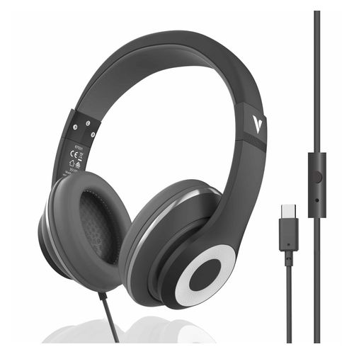 Verbatim Audio Headphone Classic USB-C Black