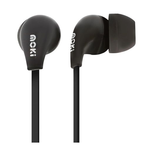 Moki 45 Comfort Wired Ear Buds Black