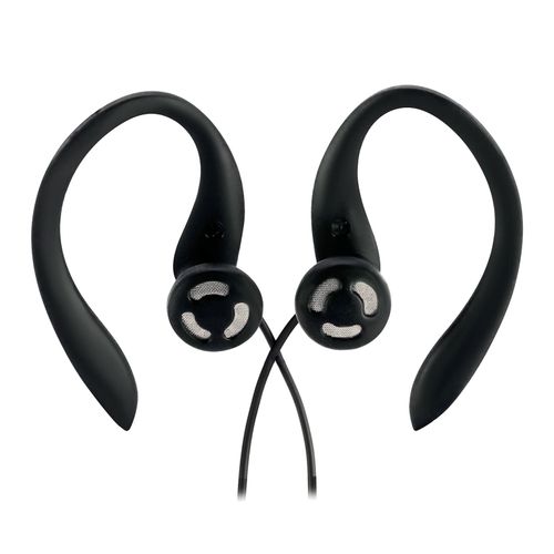 Moki Sports Wired Earphones Black