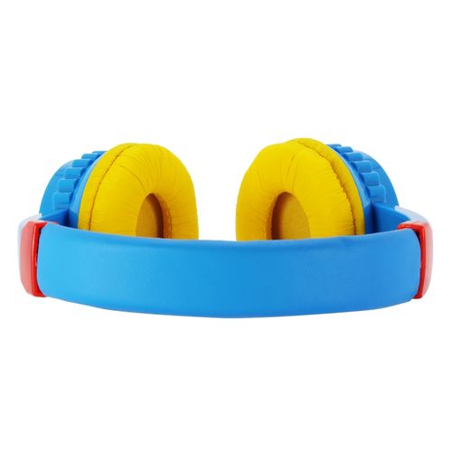 Moki PlaySafe Volume Limited Wireless Headphones Blue/Yellow